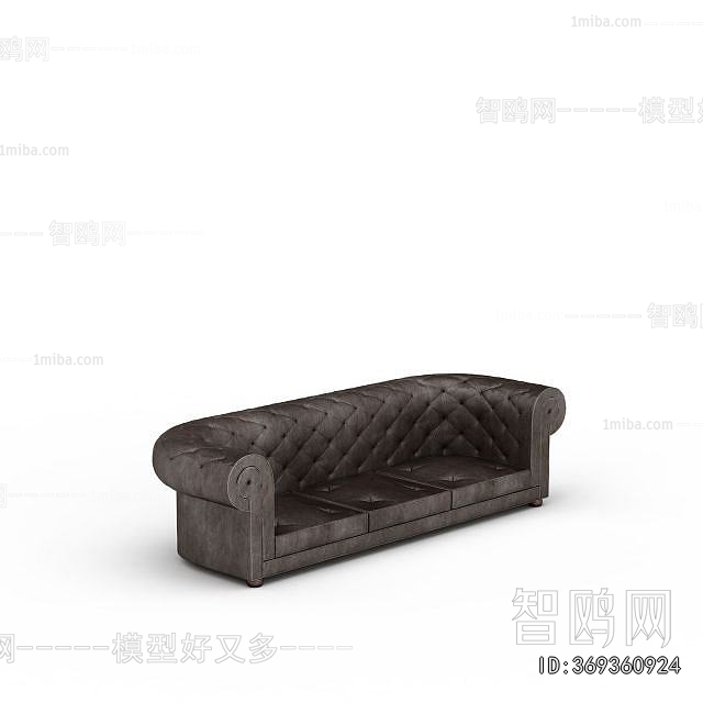European Style Three-seat Sofa