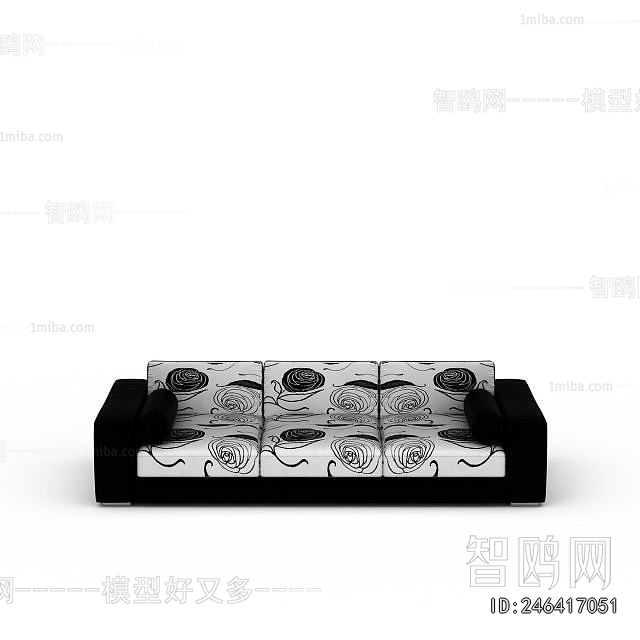 Modern Three-seat Sofa