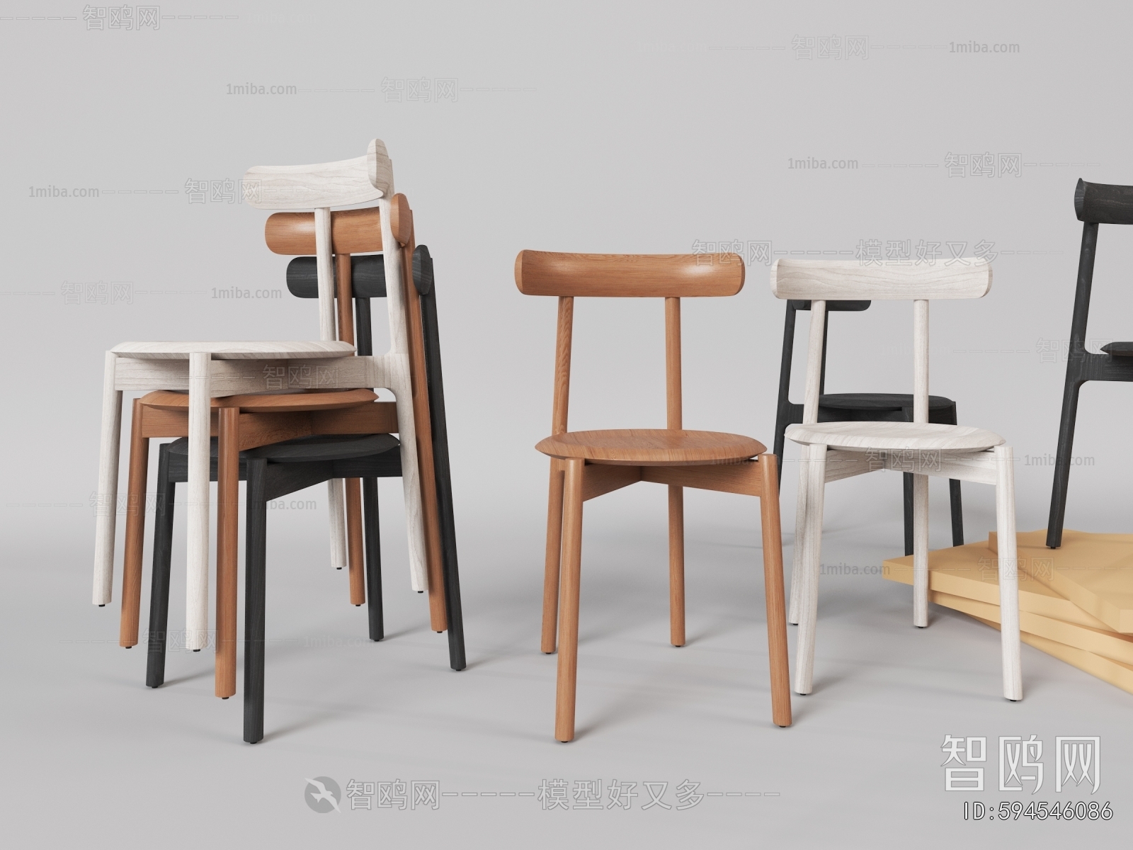 Nordic Style Single Chair