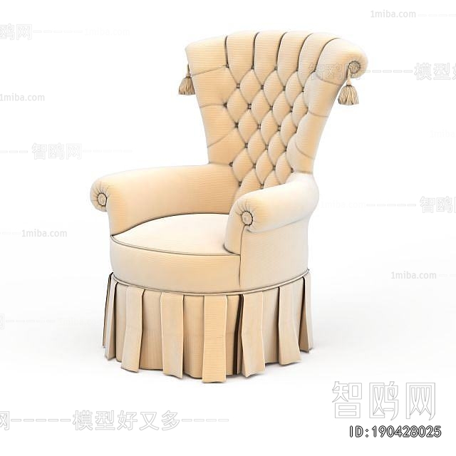 New Classical Style Single Sofa