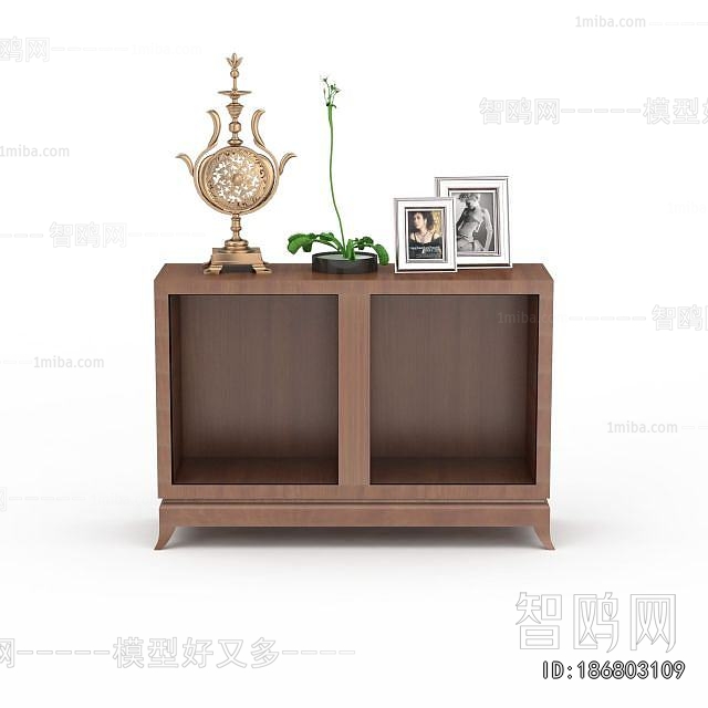 New Chinese Style Side Cabinet