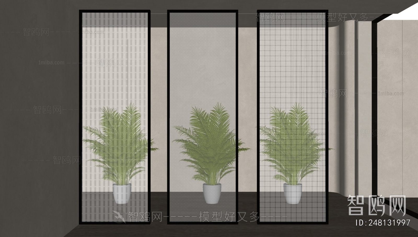 Modern Glass Screen Partition