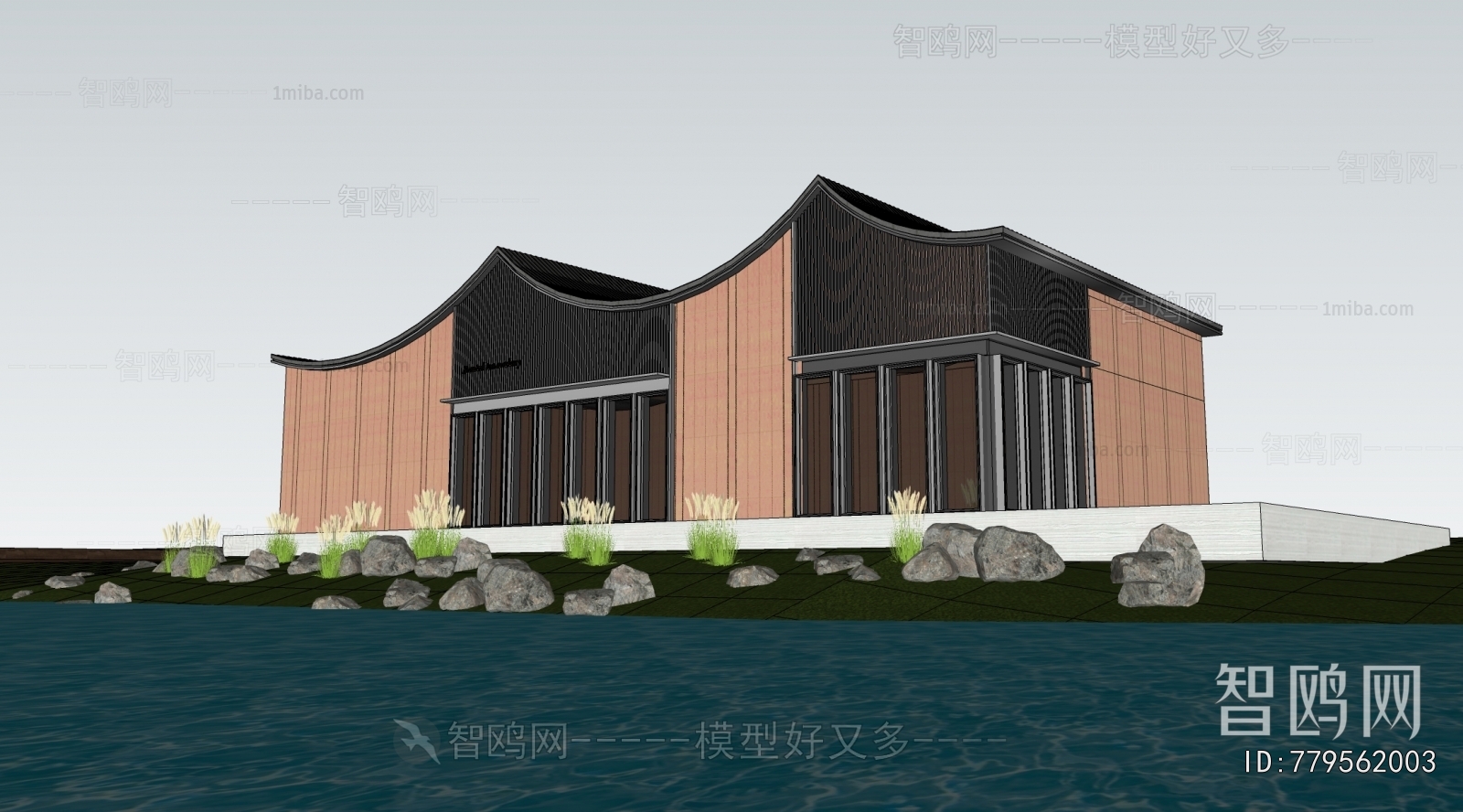 Modern Appearance Of Commercial Building