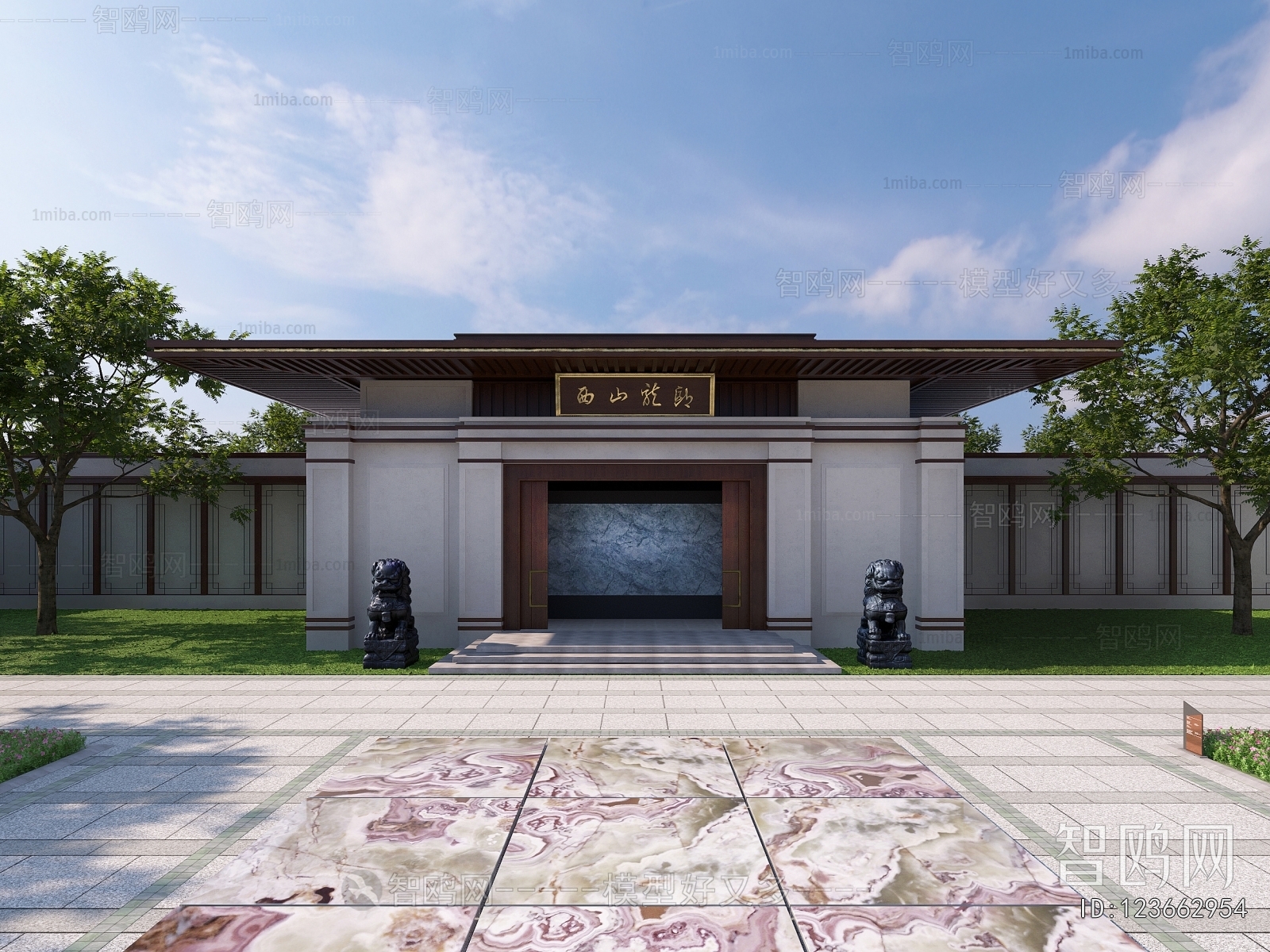 New Chinese Style Facade Element