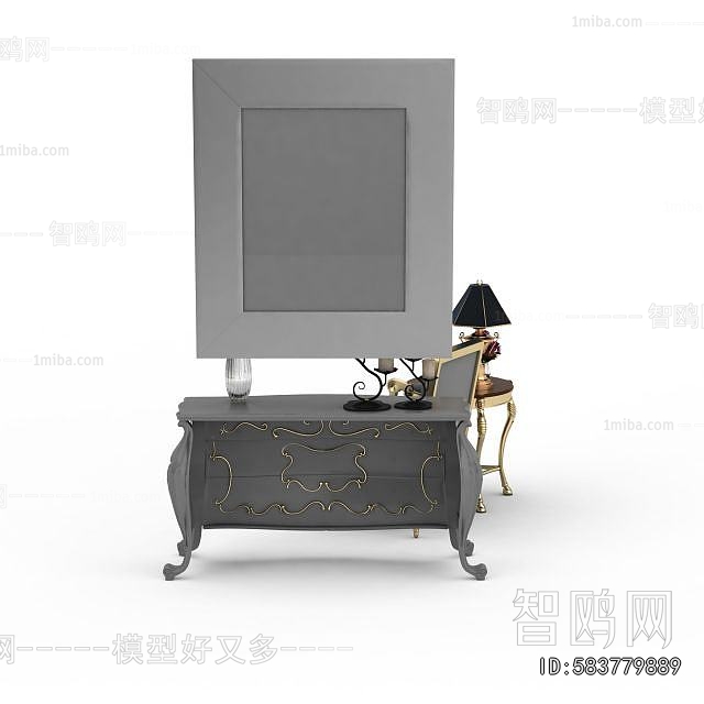 European Style Side Cabinet