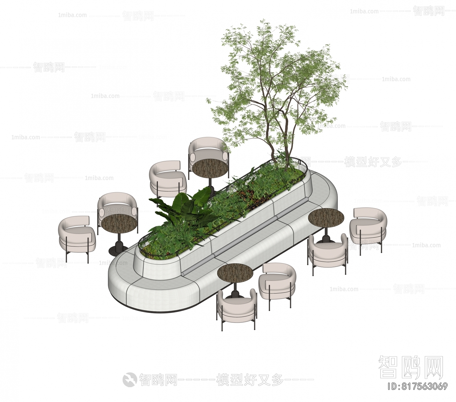 Modern Card Seat Sofa