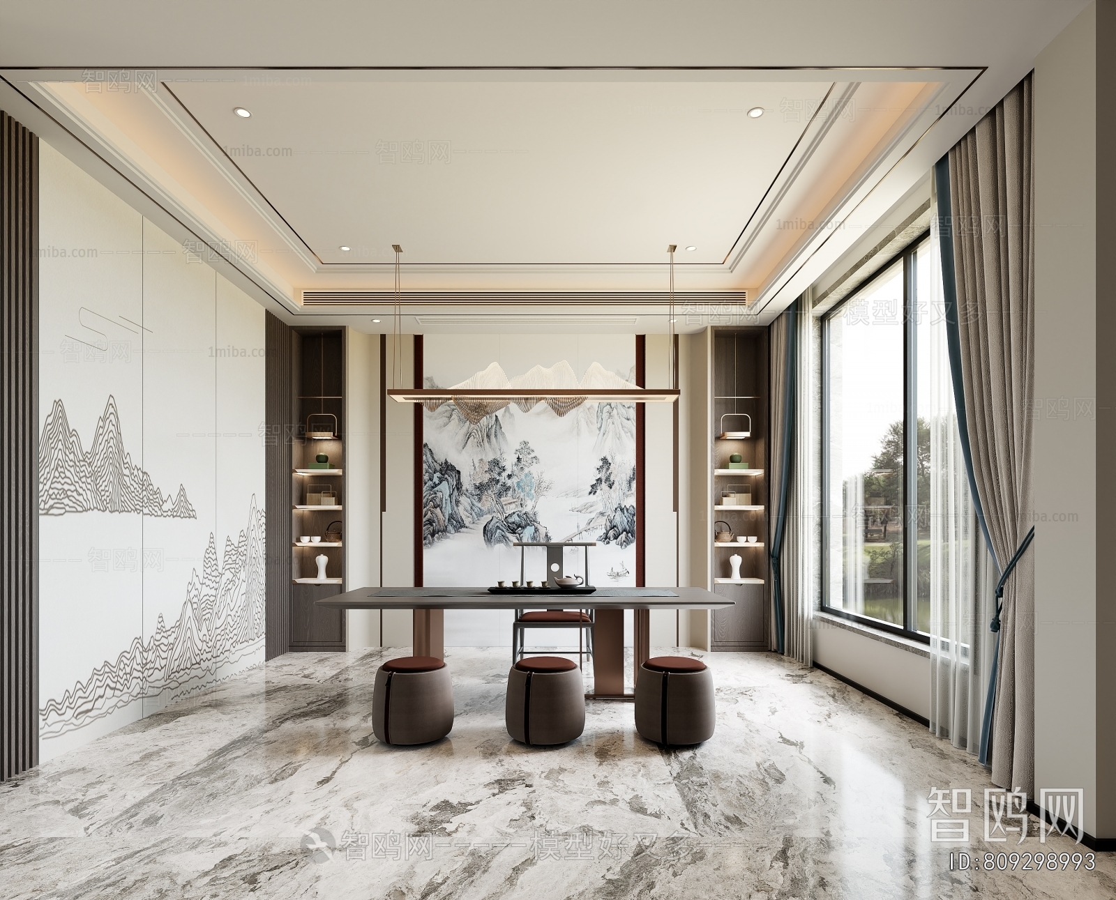 New Chinese Style Tea House