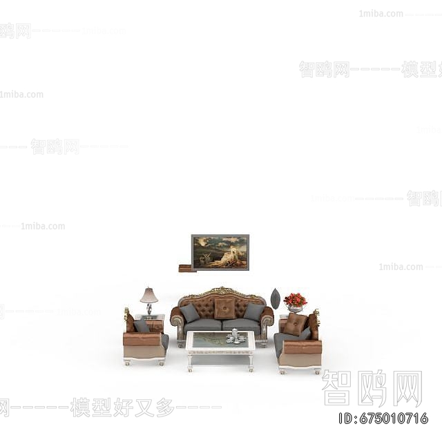 European Style Sofa Combination