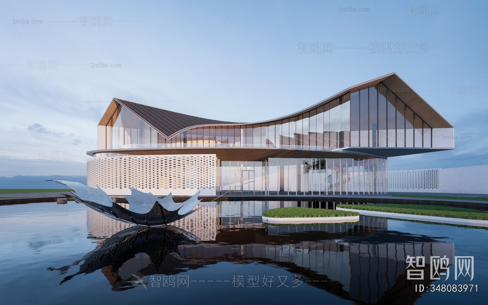 Modern Appearance Of Commercial Building