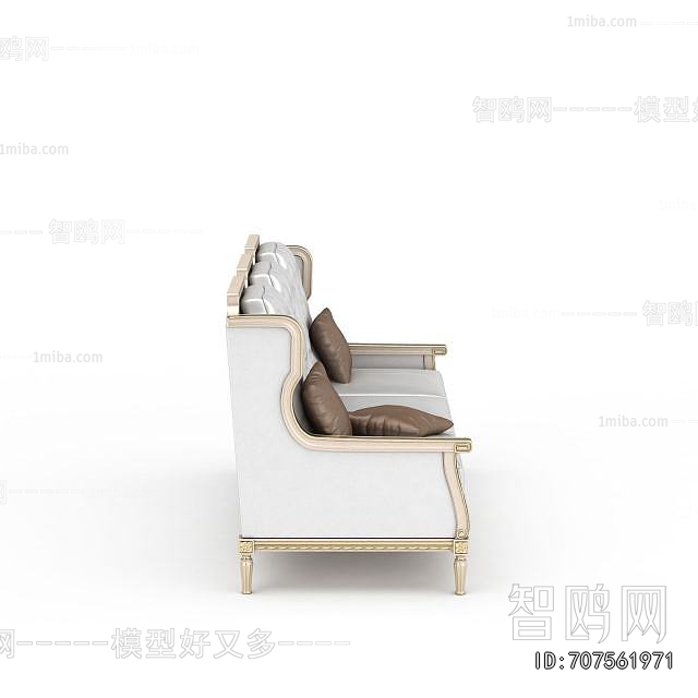 European Style Three-seat Sofa