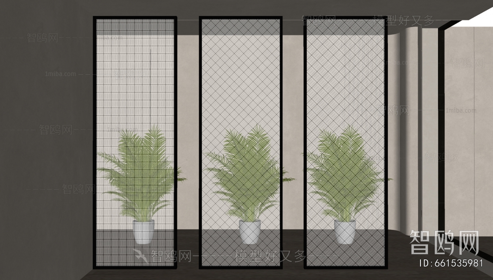 Modern Glass Screen Partition