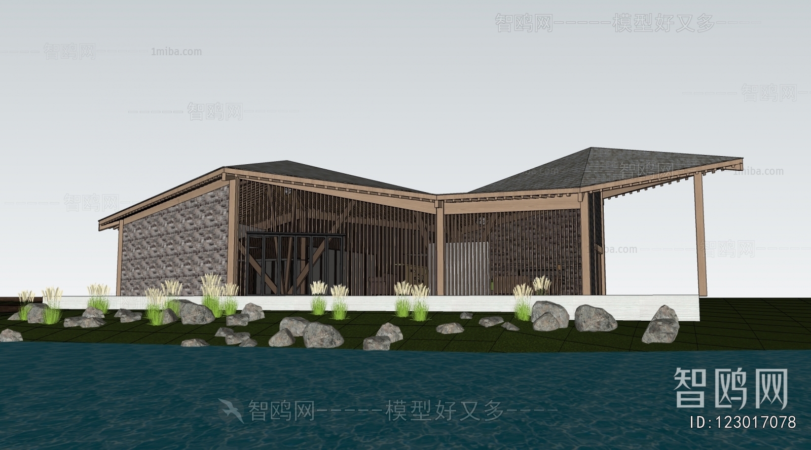 现代木屋民宿建筑