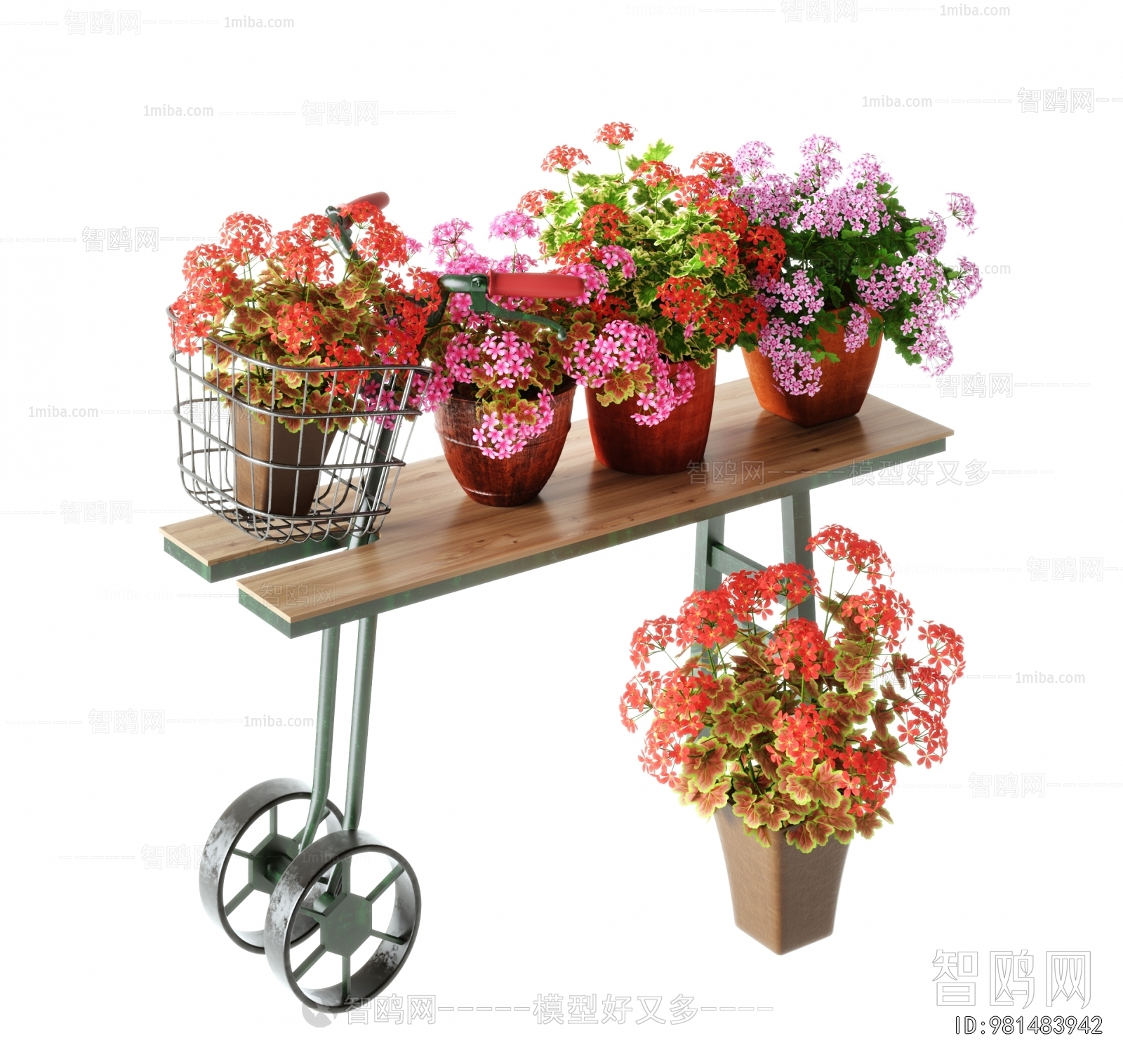 Modern Flower Rack