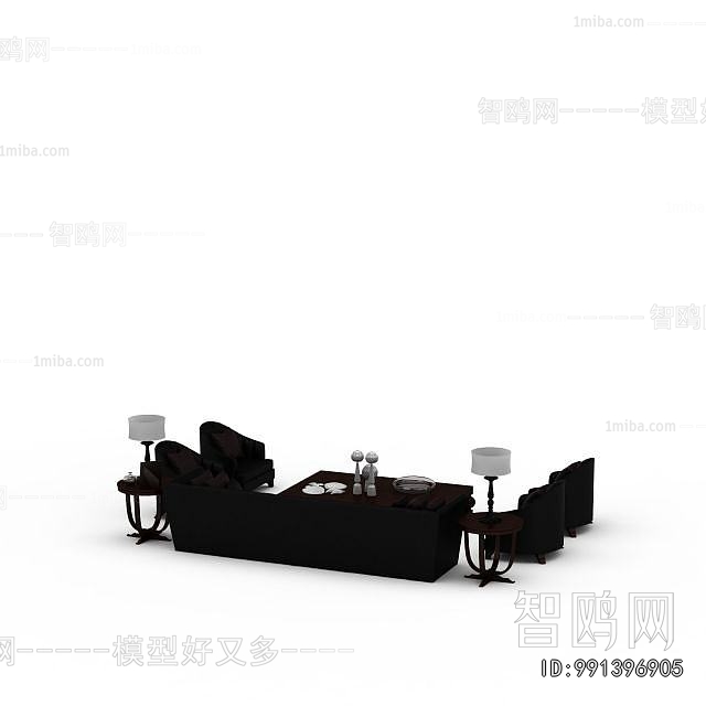 Simple European Style Sofa Combination