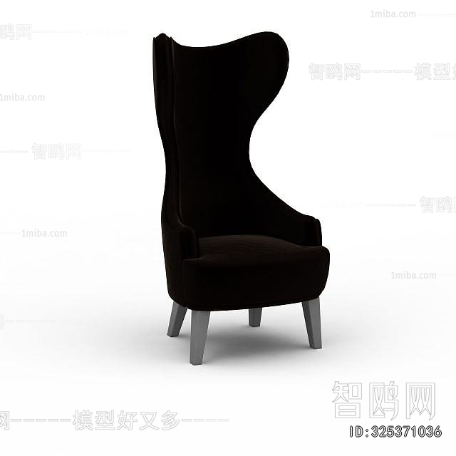 Simple European Style Single Sofa