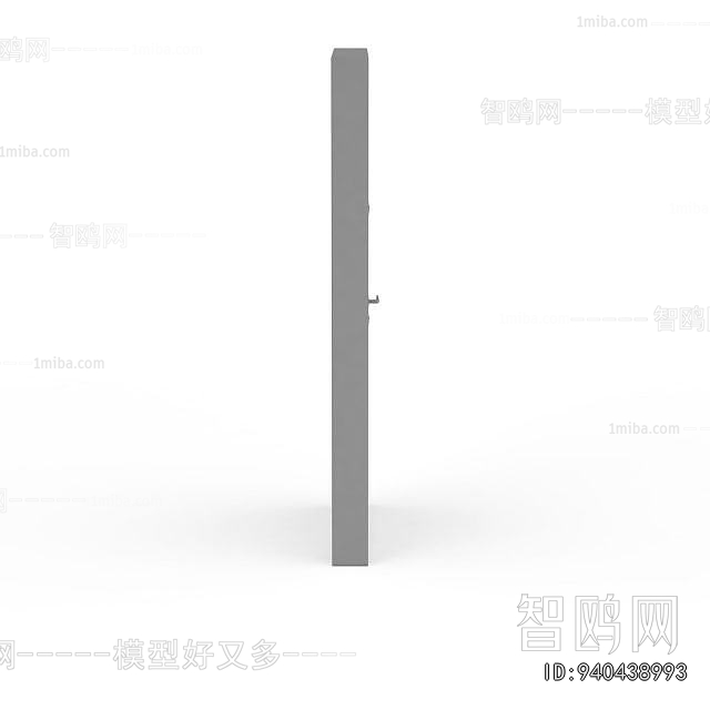 Simple European Style Single Door