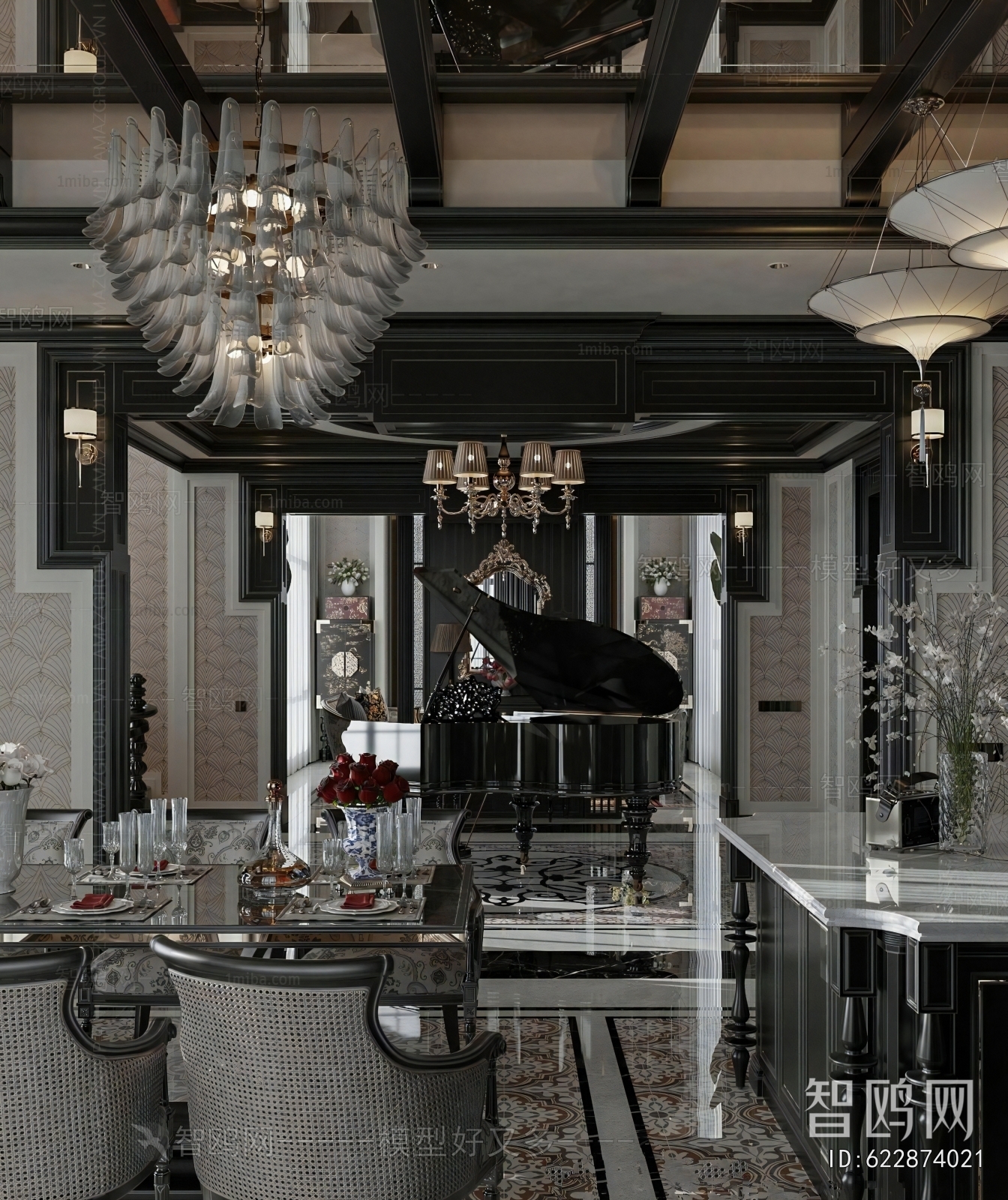 European Style Dining Room