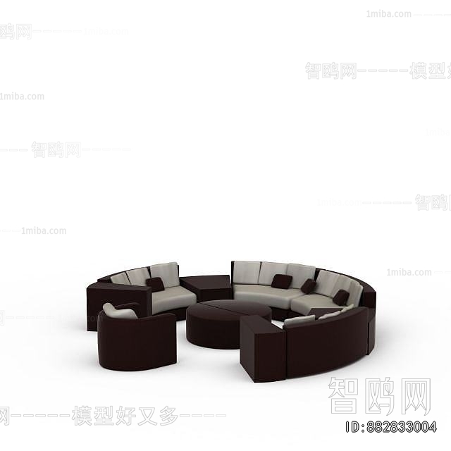 Modern Curved Sofa