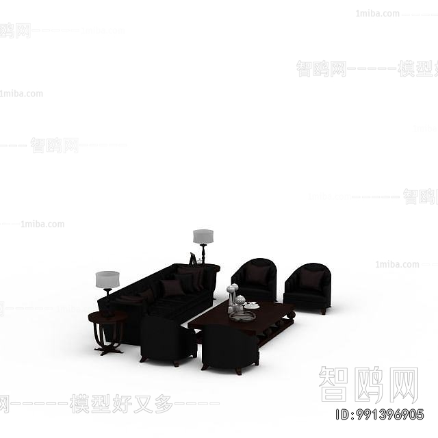 Simple European Style Sofa Combination