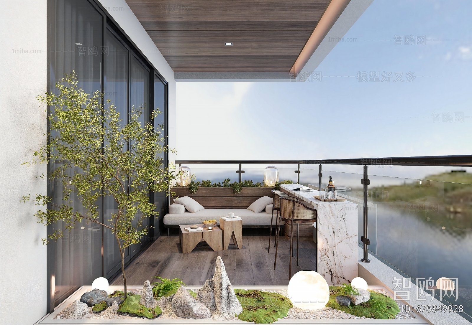 Modern Leisure Balcony