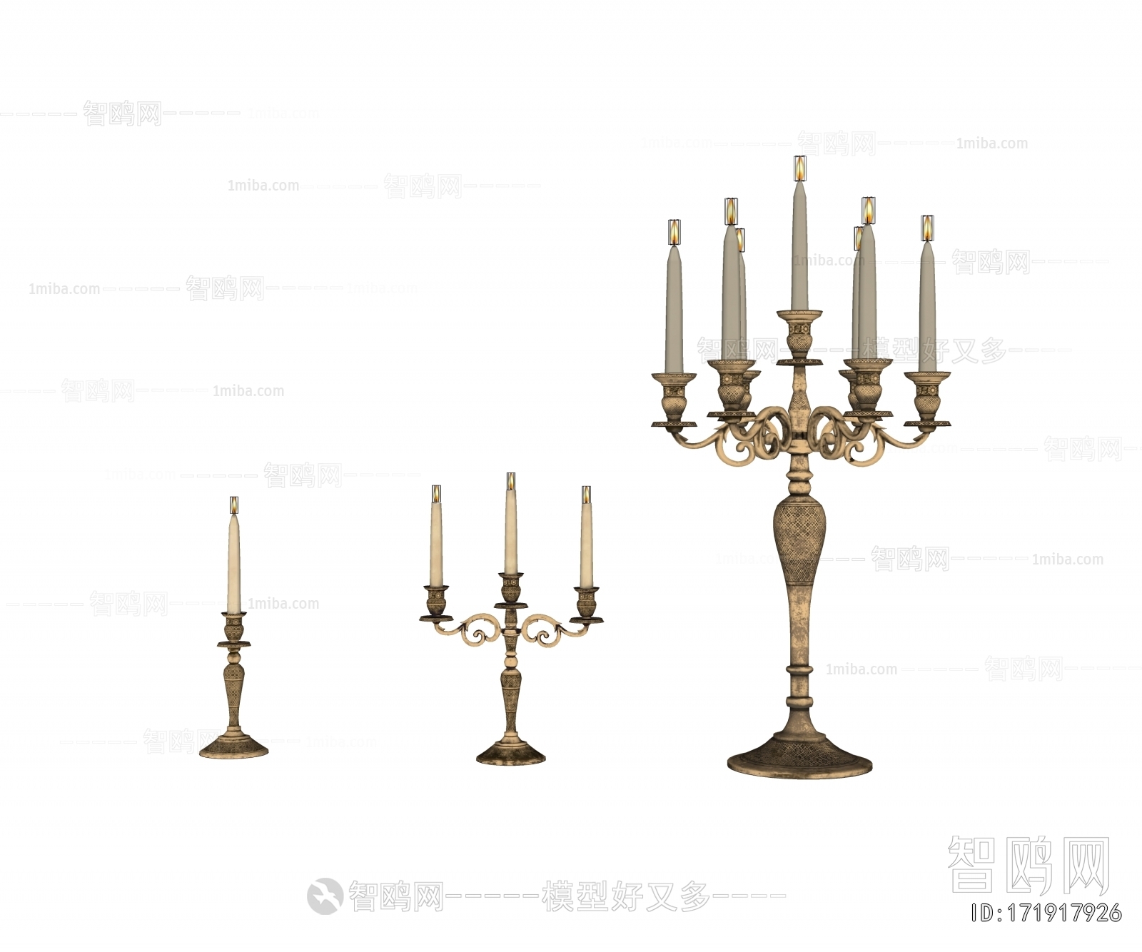 European Style Candles/Candlesticks