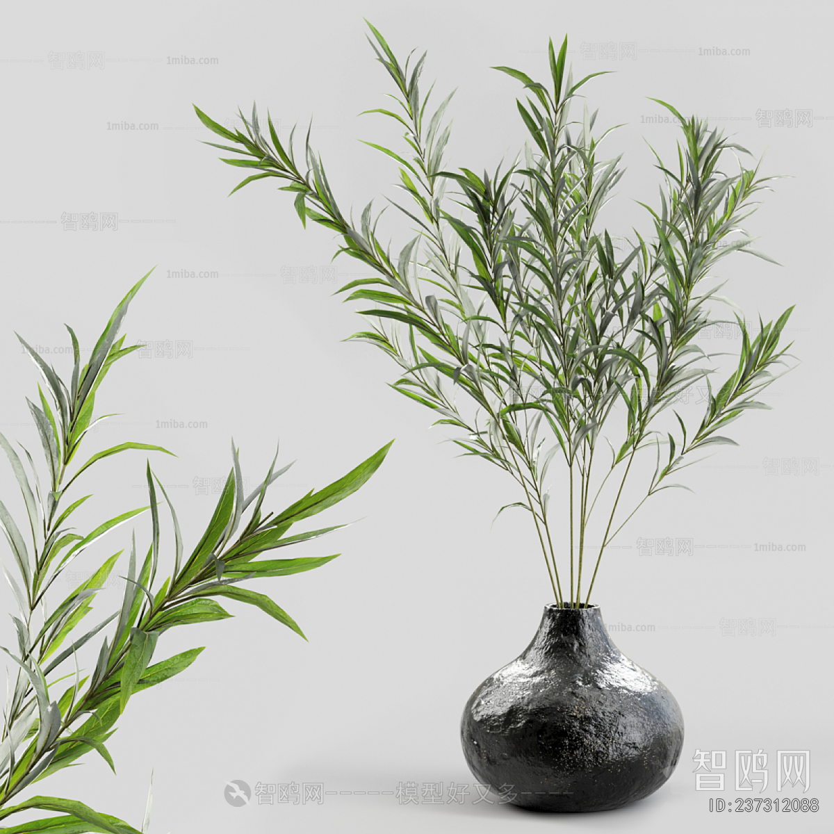 Modern Aquatic Green Plant