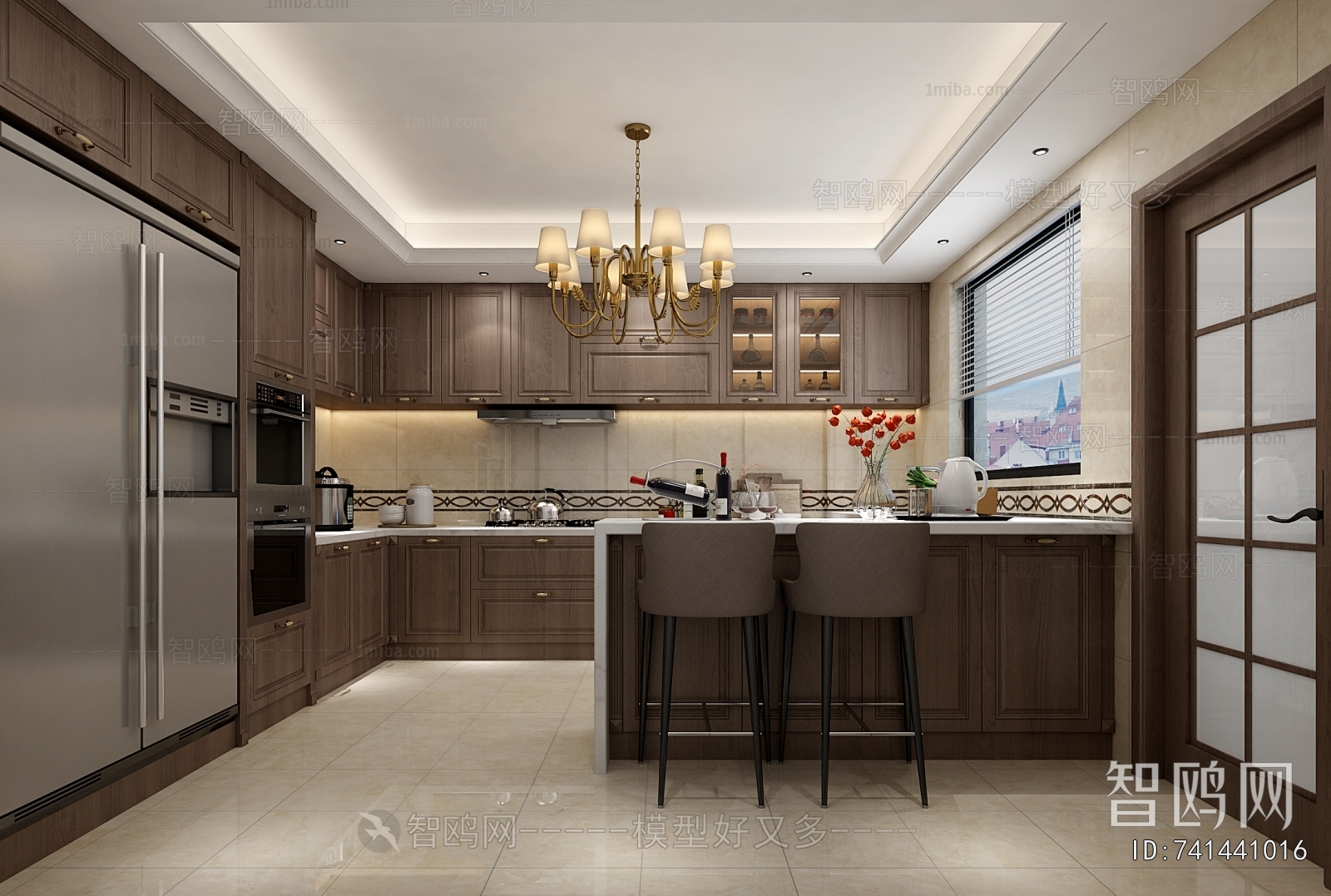 Simple European Style The Kitchen