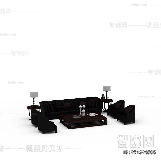 Simple European Style Sofa Combination