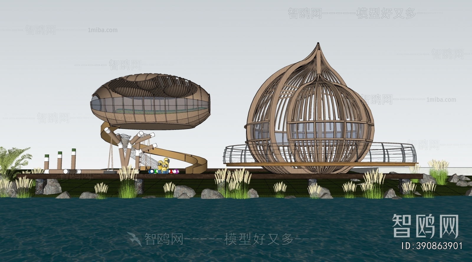 Modern Appearance Of Commercial Building