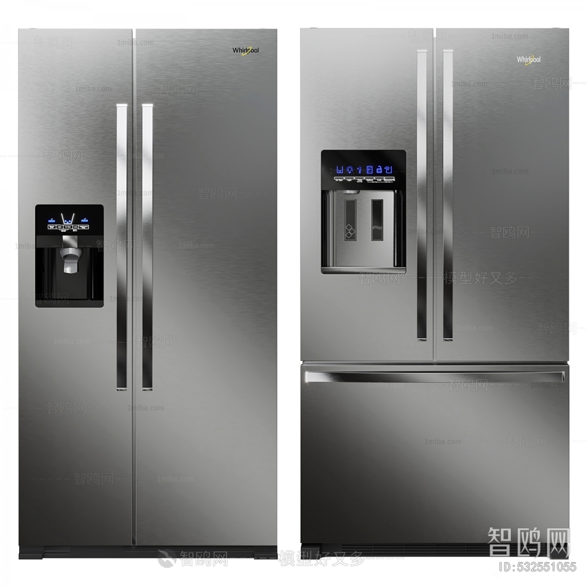 Modern Refrigerator Freezer