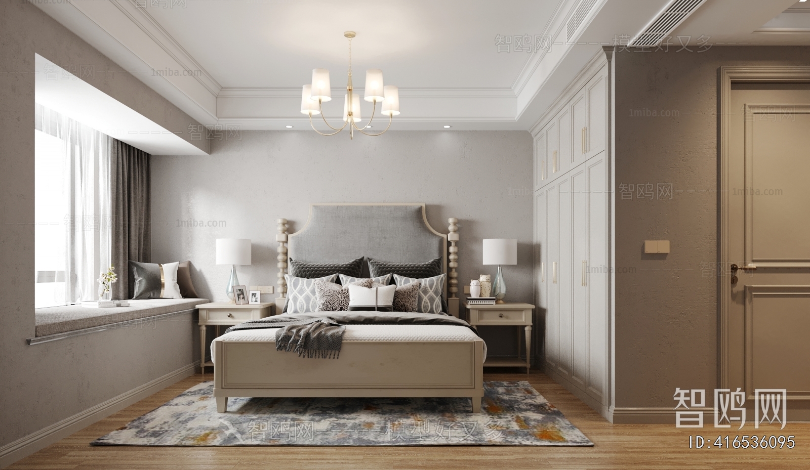 American Style Bedroom