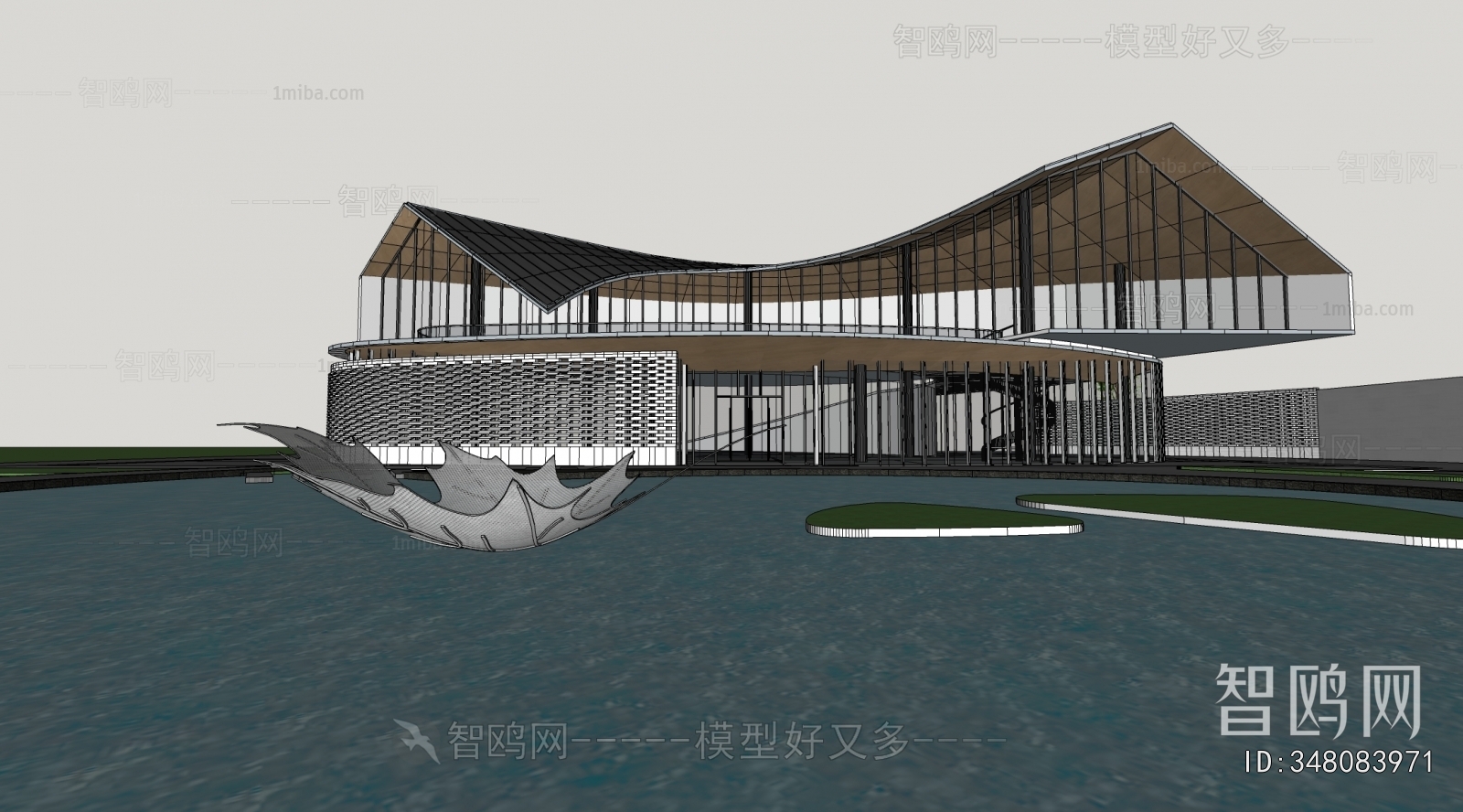 Modern Appearance Of Commercial Building