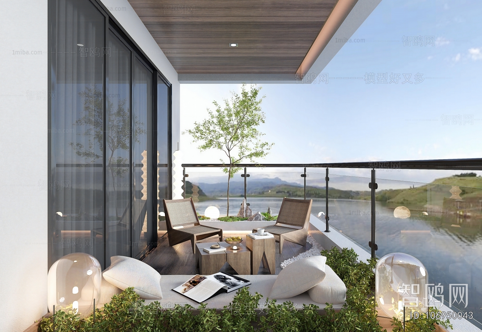 Modern Leisure Balcony