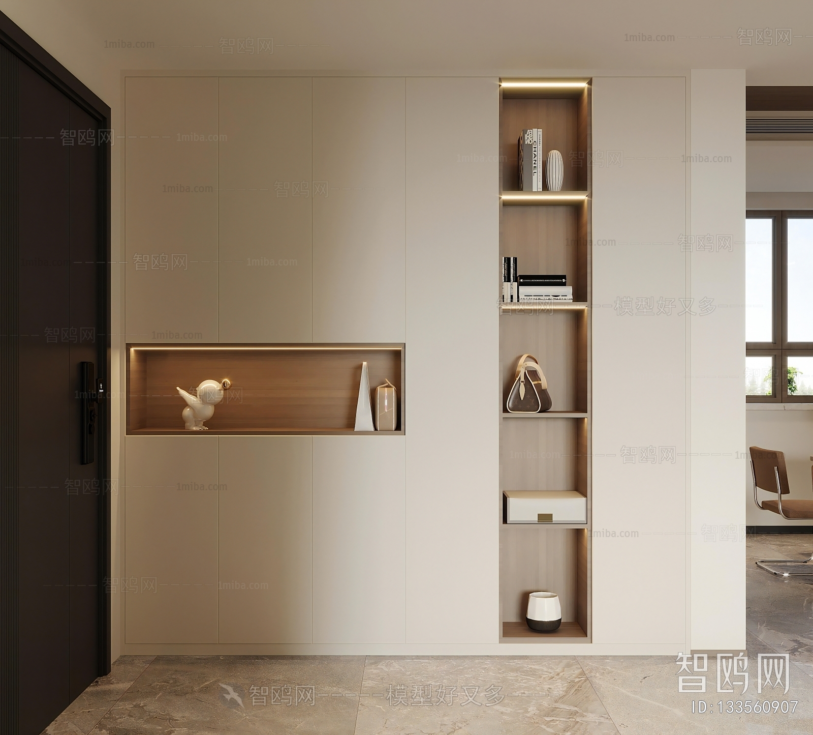 Modern Shoe Cabinet