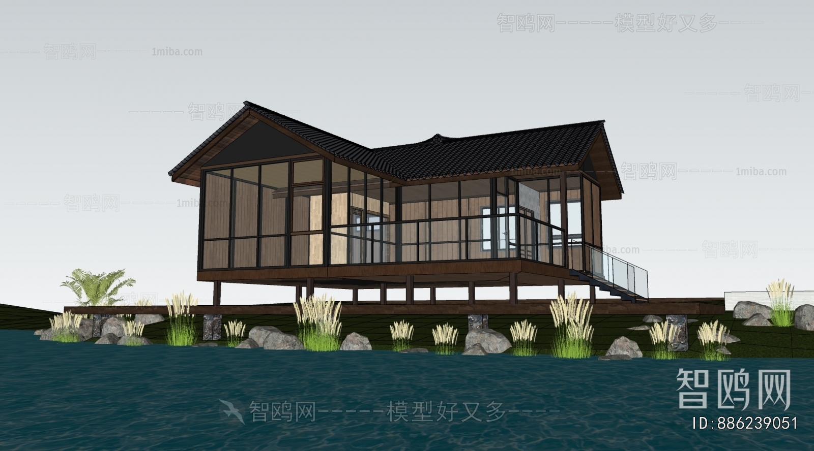 Modern Appearance Of Commercial Building