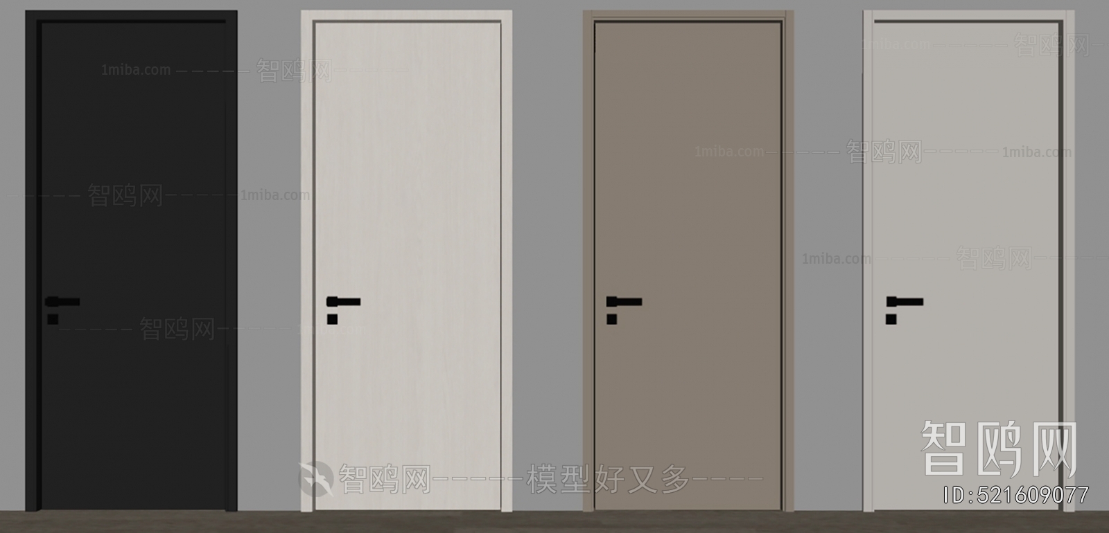 Modern Single Door