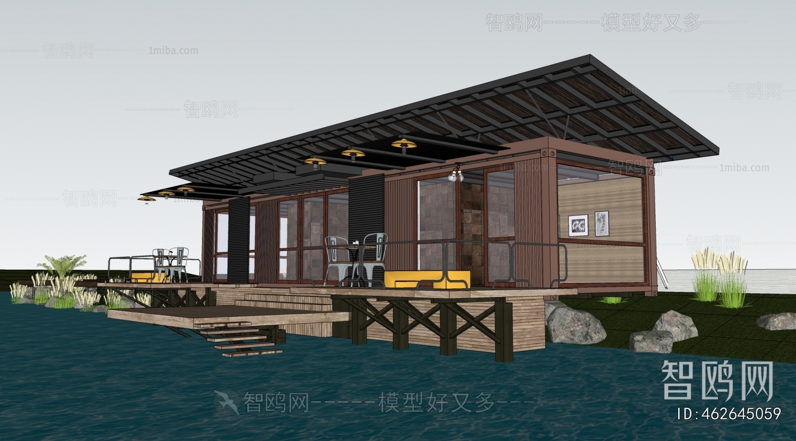 Modern Appearance Of Commercial Building