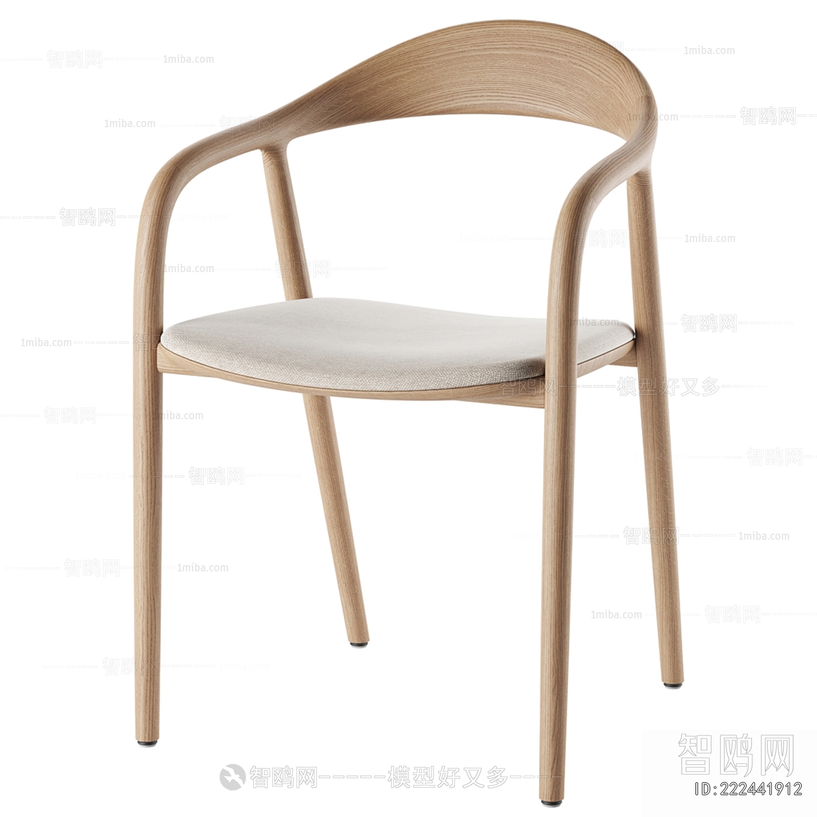 Nordic Style Single Chair