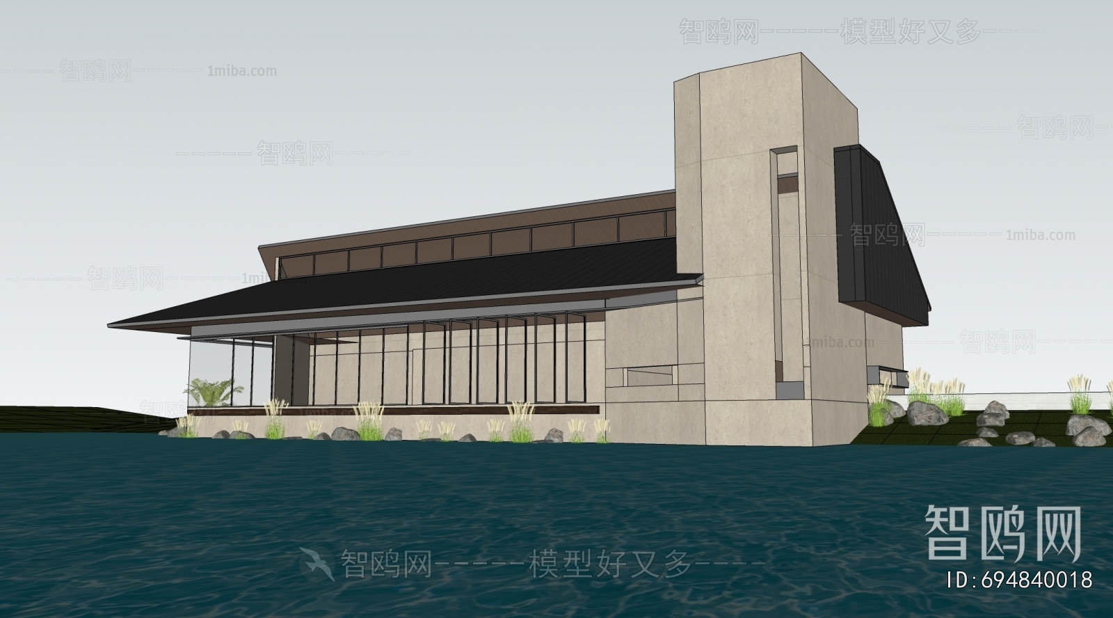 Modern Appearance Of Commercial Building