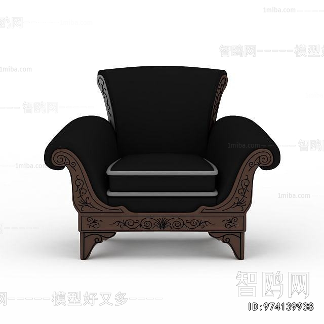 European Style Single Sofa