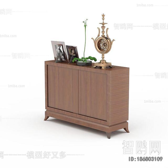 New Chinese Style Side Cabinet