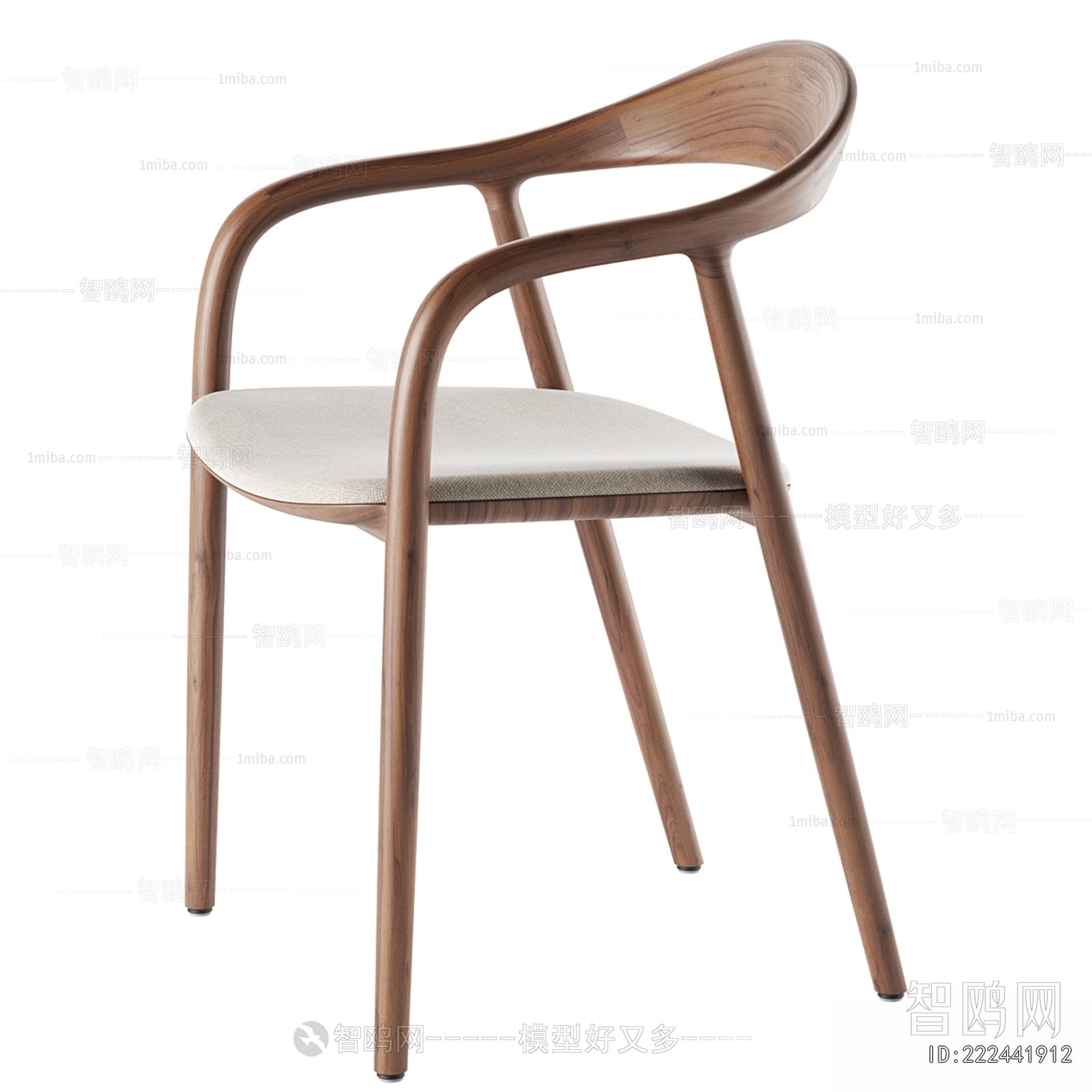 Nordic Style Single Chair