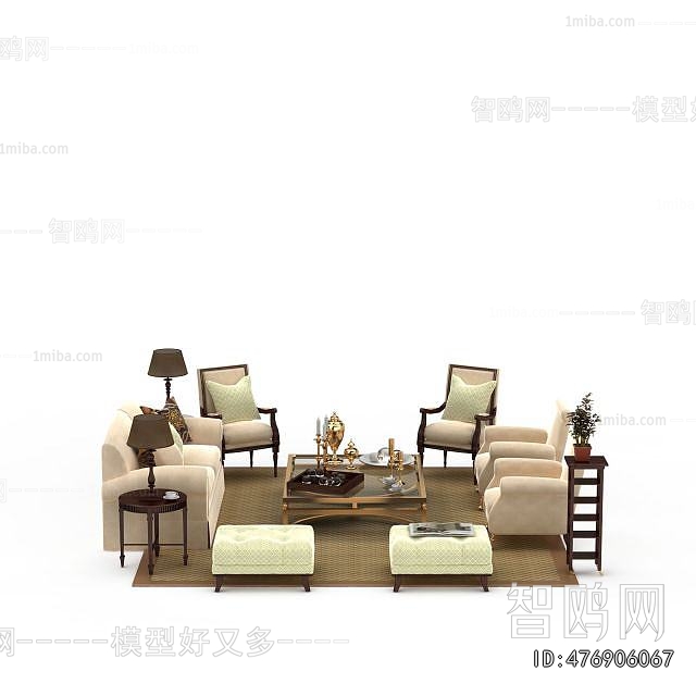 European Style Sofa Combination