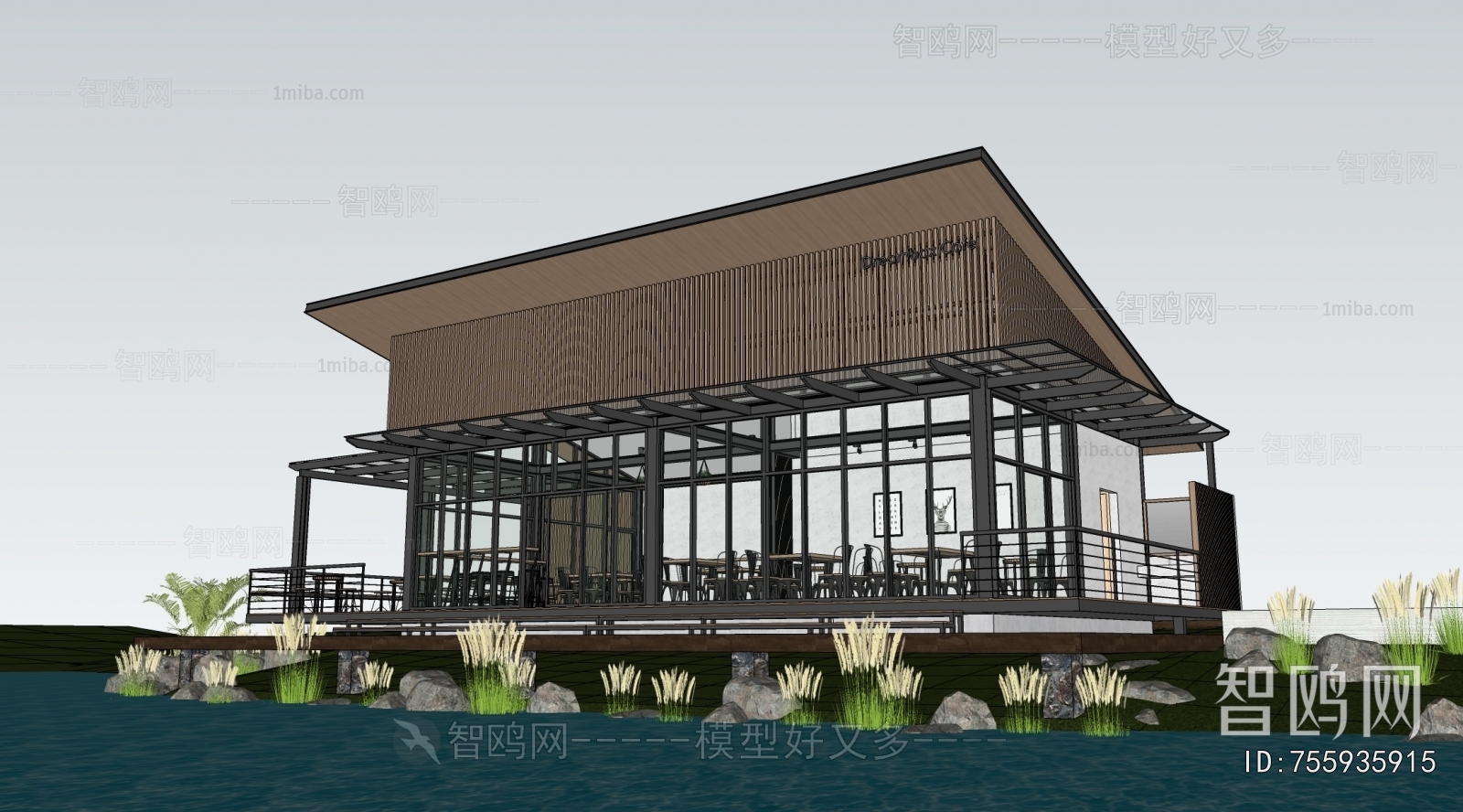 Modern Appearance Of Commercial Building