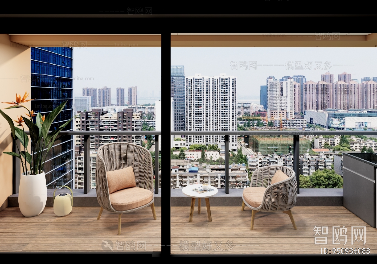 Modern Leisure Balcony