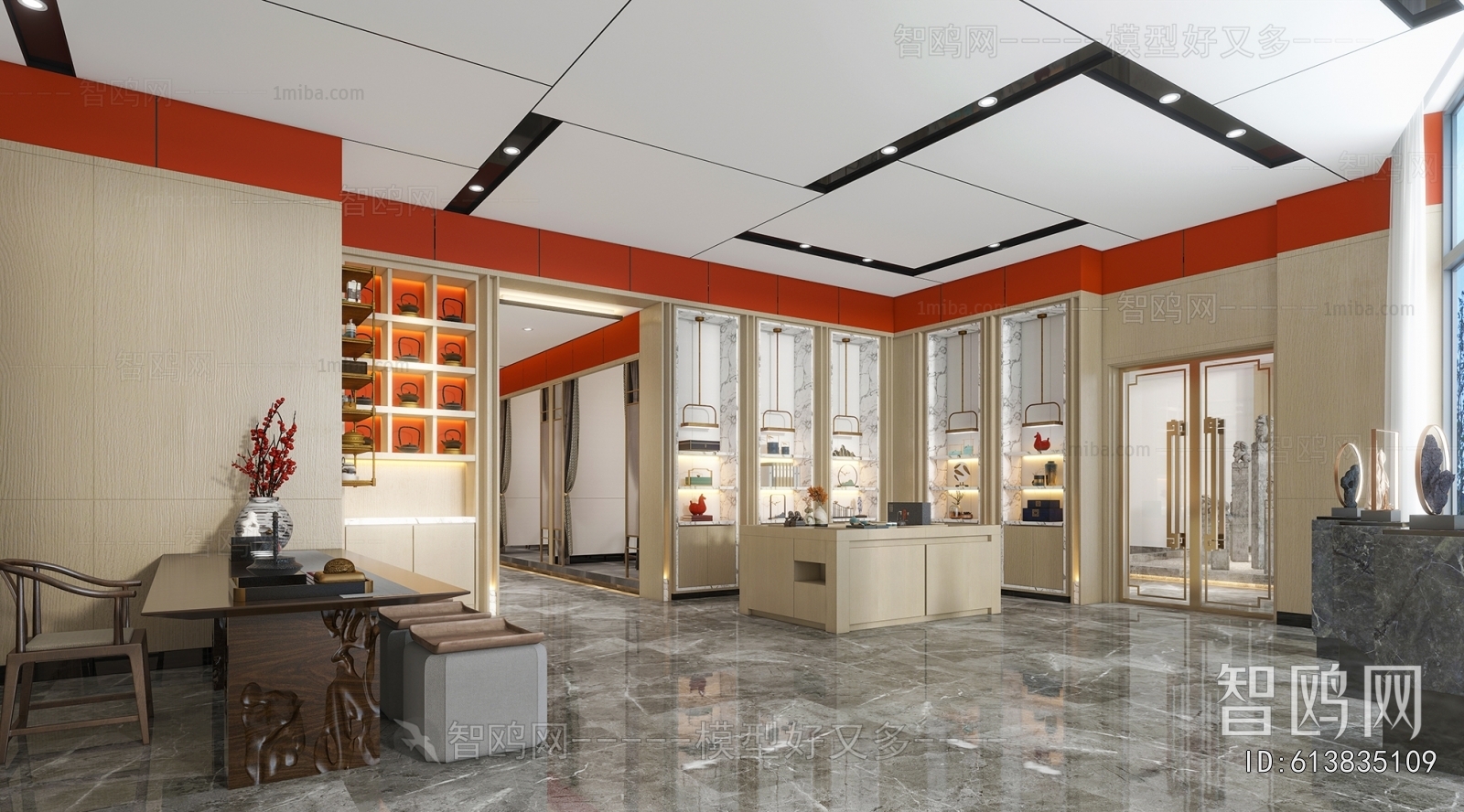 New Chinese Style Teahouse Tea House