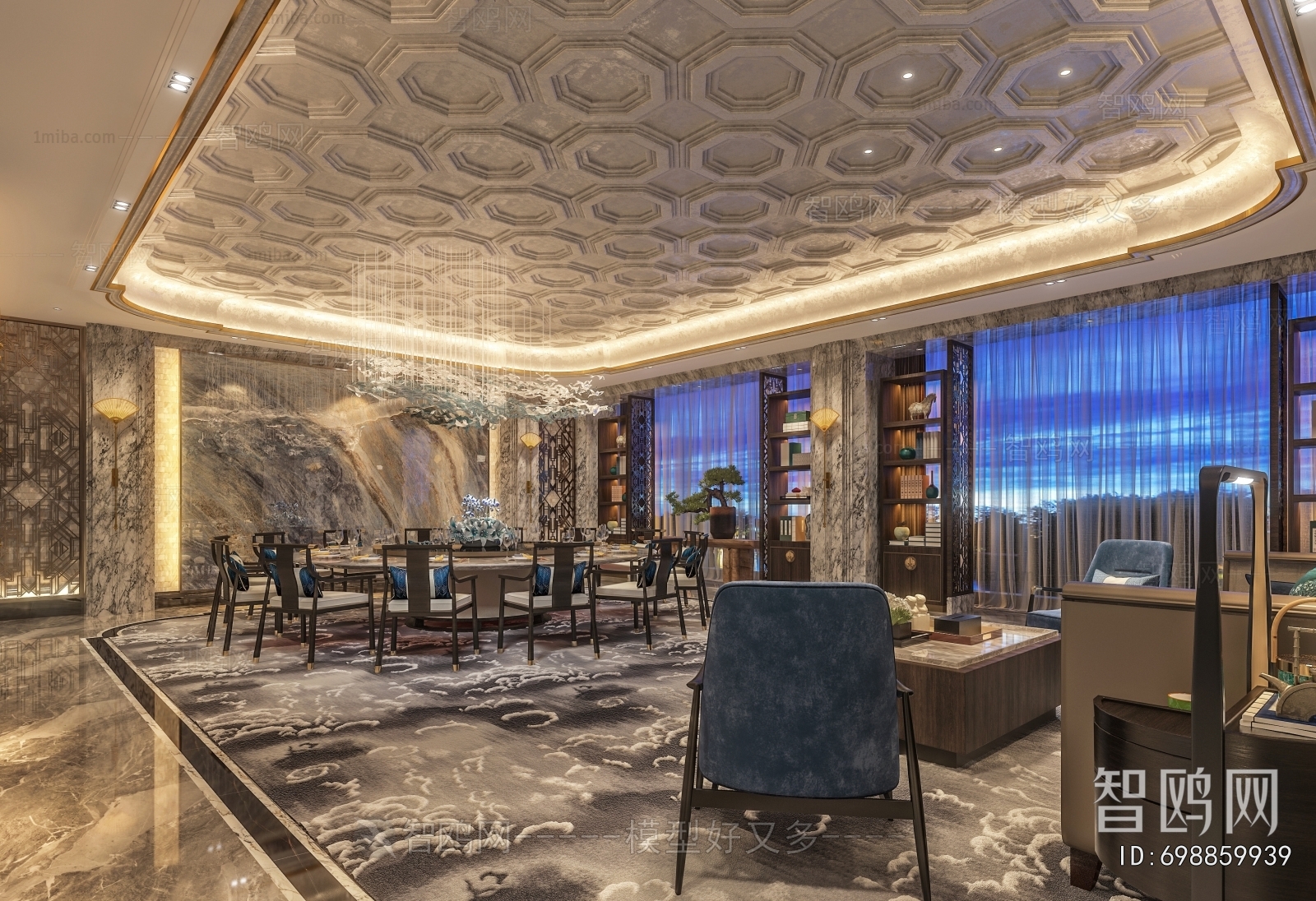 New Chinese Style Restaurant Box