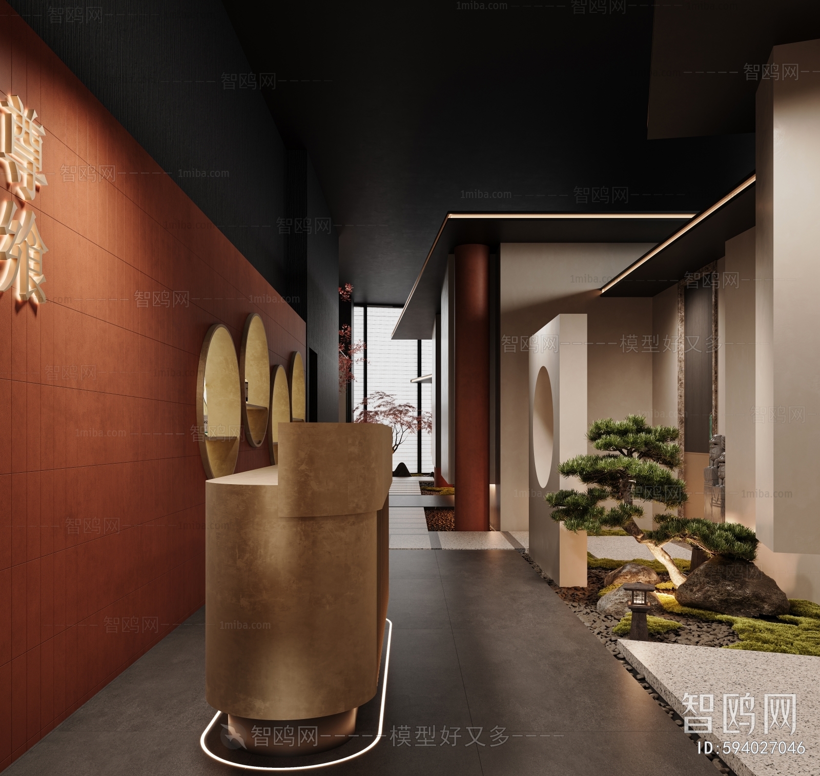 New Chinese Style Club Space