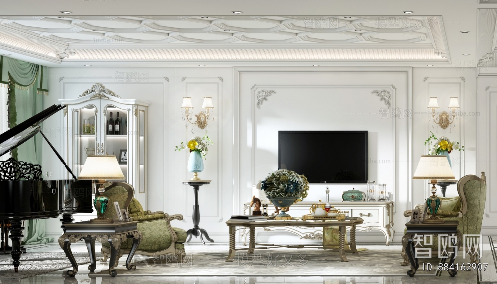 French Style A Living Room