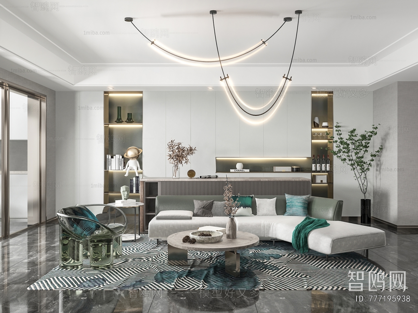 Modern A Living Room